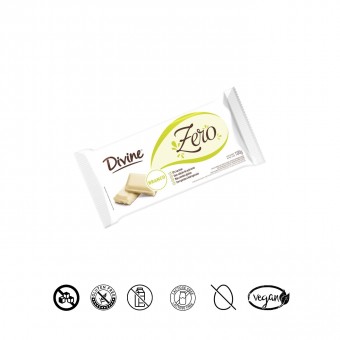 Chocolate Branco Zero Vegano 100g Divine