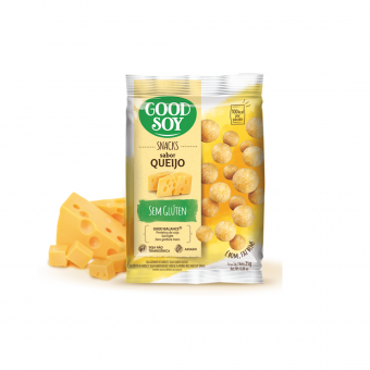 Snack Assado Sabor Queijo 25g Good soy