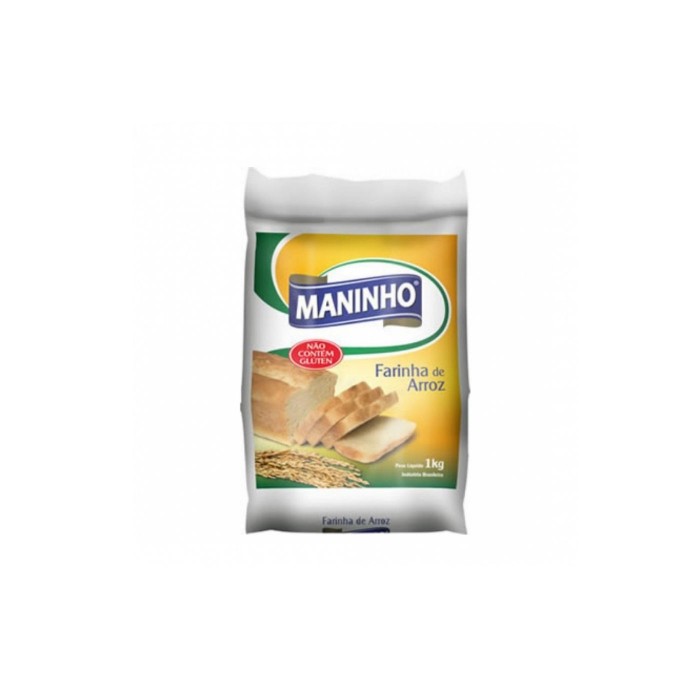 Farinha De Arroz 1KG Maninho