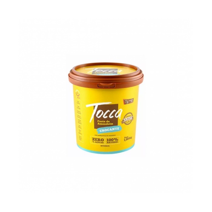 Pasta de Amendoim Crocante 1,005kg Tocca