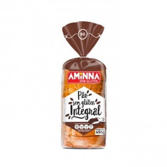Pão Multigrãos sem glúten  450g Aminna