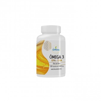 Ômega 3 120 capsulas 1000mg Nattubras