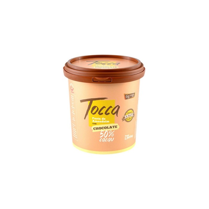 Pasta de Amendoim Chocolate 50% CACAU 1,005kg Tocca