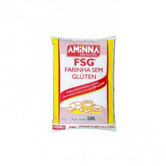 Farinha Sem Glúten 500g Aminna