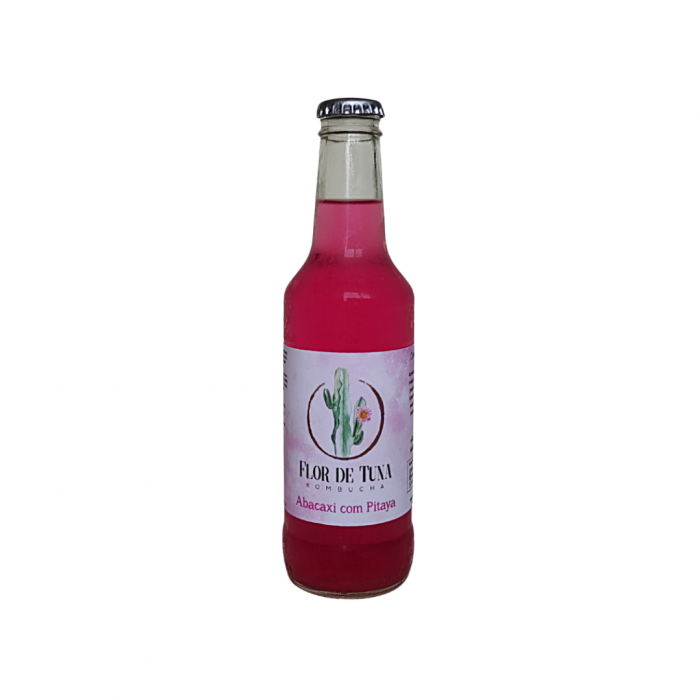 Kombucha Abacaxi Com Pitaya  275ml Flor De Tuna