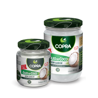 Óleo de Coco Sem Sabor  500ml Copra 