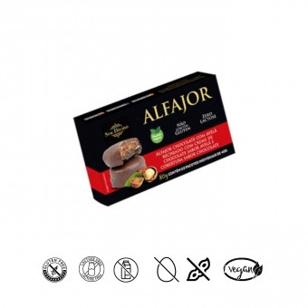 Alfajor Avelã Vegano 2unds 40g Seu Divino