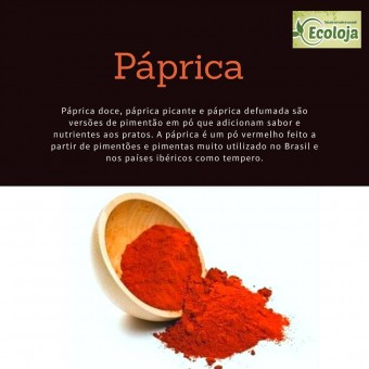 Páprica Picante 100 Gramas