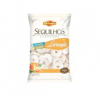Sequilhos Clássicos Sabor Laranja 300G - Nazinha