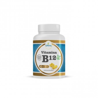 Vitamina B12 60 cápsulas 300mg Nattubras
