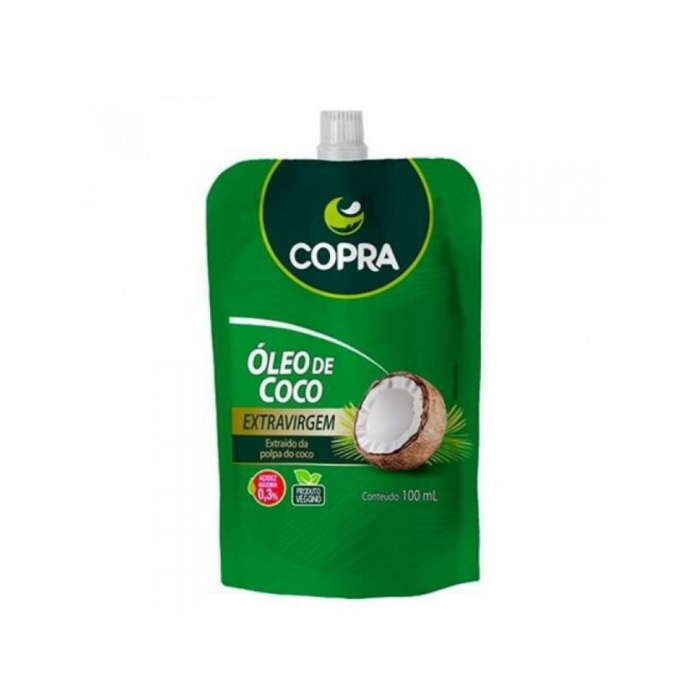 Óleo de Coco Extravirgem Pouch 100ML Copra