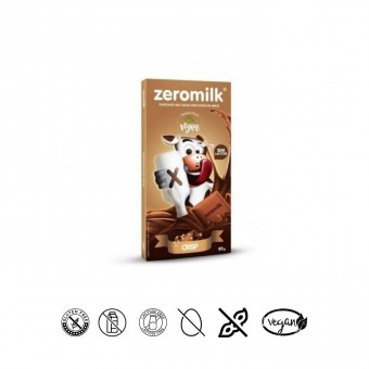 Chocolate Zeromilk 40% Crisp 80g