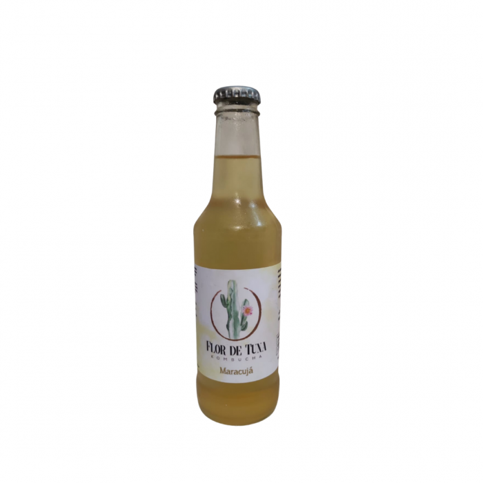 Kombucha Maracujá 275ml Flor De Tuna