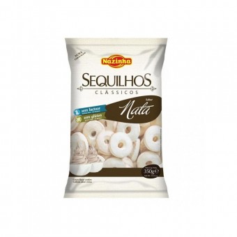 Sequilhos Clássicos Sabor Nata 300G - Nazinha