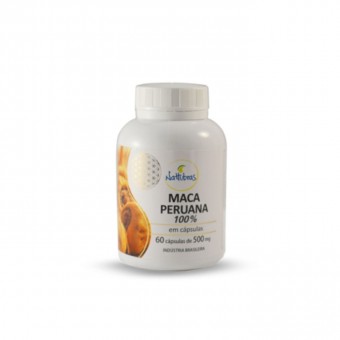 Maca Peruana 60 cápsulas - 500mg Nattubras