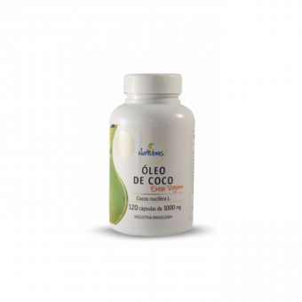 Coco Extra Virgem 120 cápsulas - 1000mg Nattubras