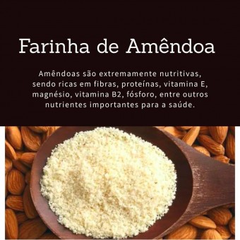 Farinha de Amêndoas 100 Gramas