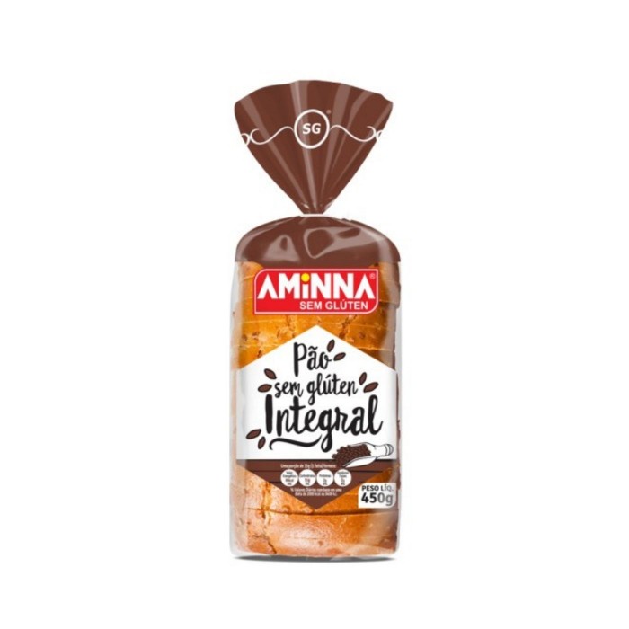 Pão Multigrãos sem glúten  450g Aminna