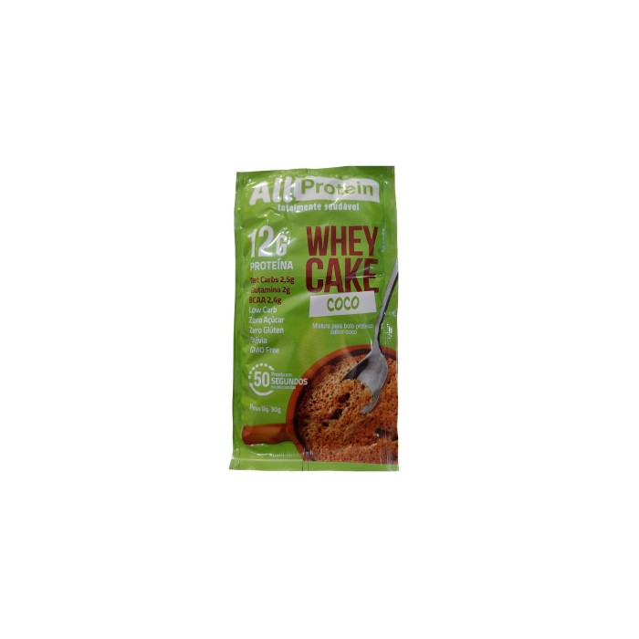 Whey Cake 30g Coco (12g Proteina) All Protein