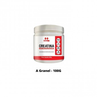 Creatina GRANEL Monohidratada 100G Titan