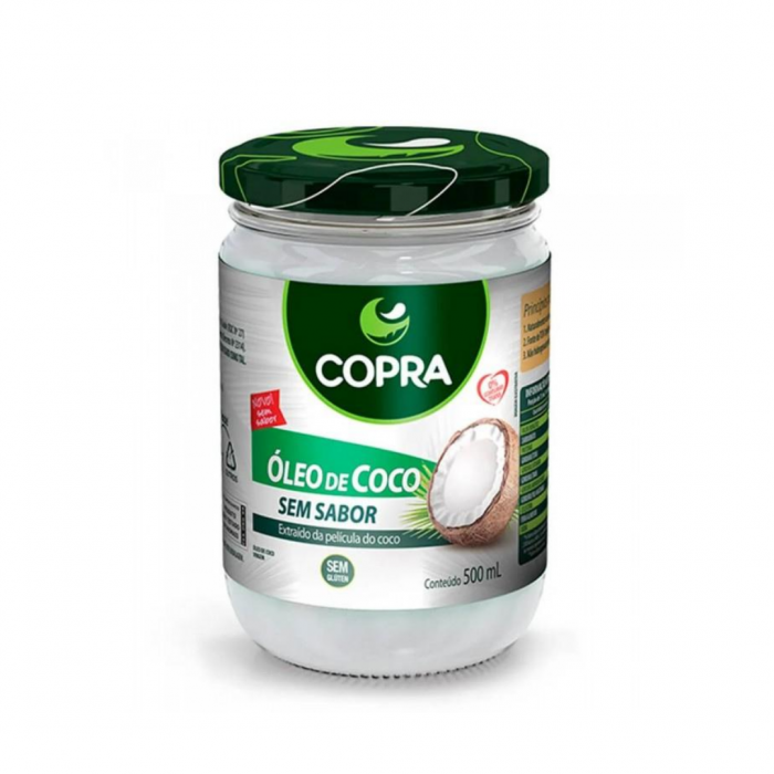 Óleo de Coco Sem Sabor  500ml Copra 