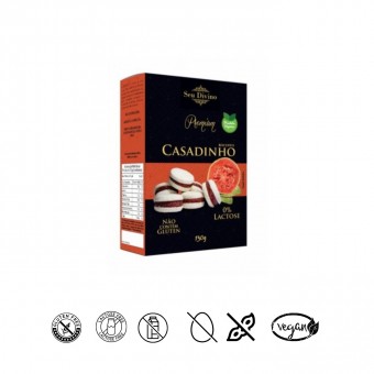 Biscoito Casadinho Vegano 120g premium Seu Divino